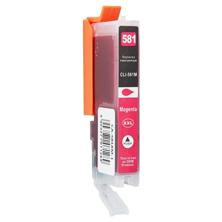 Cartus pentru Canon | CLI-581M | magenta | 12 ml | bulkCA-581XM-1
