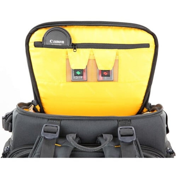 Ghiozdan foto Vanguard ALTA SKY 53, include husa de ploaie, dimensiuni exterioare 58.17 x 38.1 x 26.92 cm, Gri