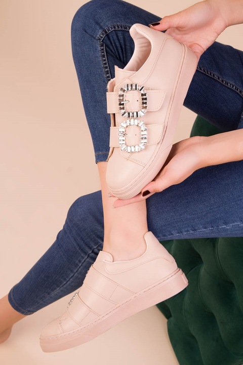 Обувки за жени, Екологична кожа, Moda Trend, 271948, Розов