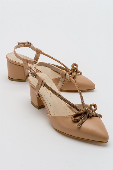 Női cipők, Ökológiai bőr, Moda Trend, 381761, Bézs, 39