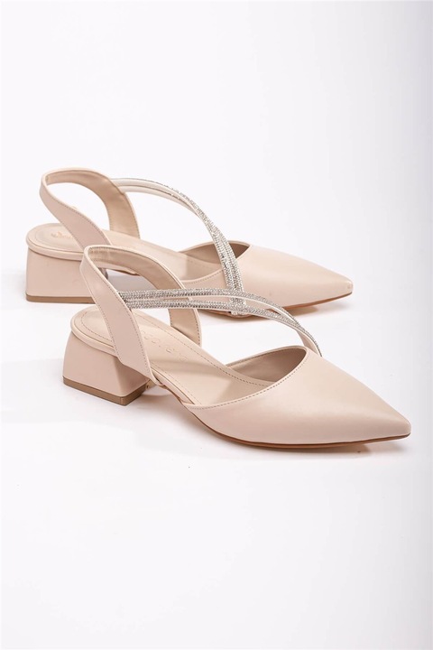 Обувки за жени, Екологична кожа, Moda Trend, 370709, Бежов, 39