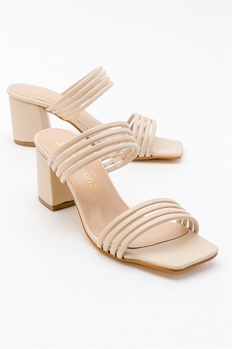 Női cipő, Ökológiai bőr, Moda Trend, 381681, Bézs, 39