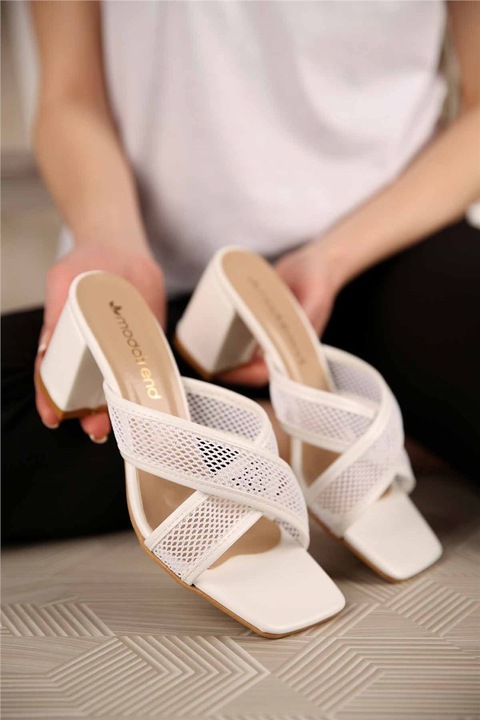 Női cipők, Ökológiai bőr, Moda Trend, 300832, Fehér, 38