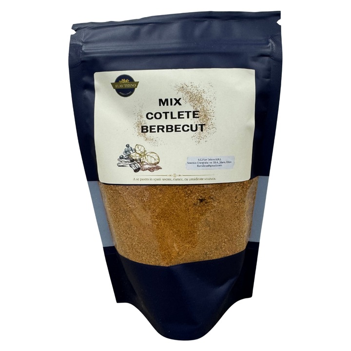 Mix pentru Cotlete Berbecut, punga 250g, 100% natural, Flav Tehno