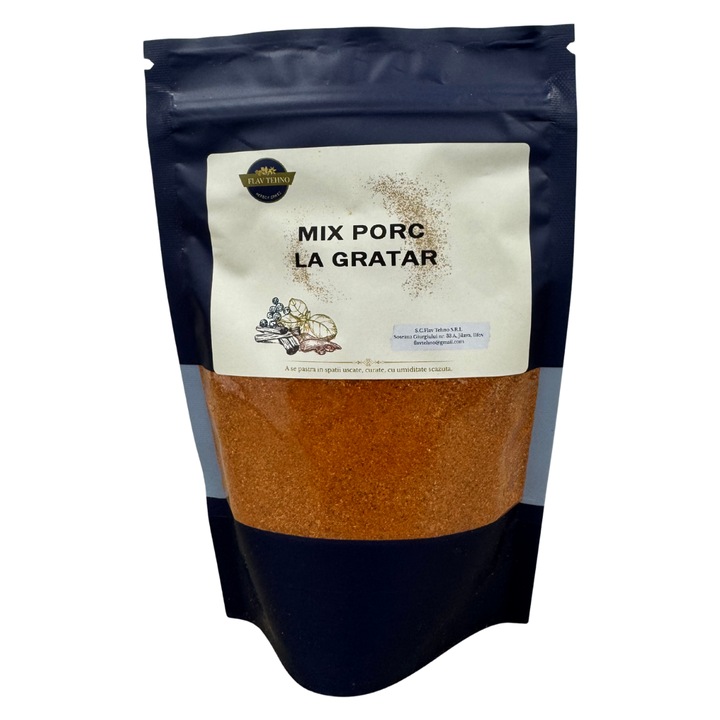 Mix pentru Porc la Gratar, punga 250g, 100% natural, Flav Tehno