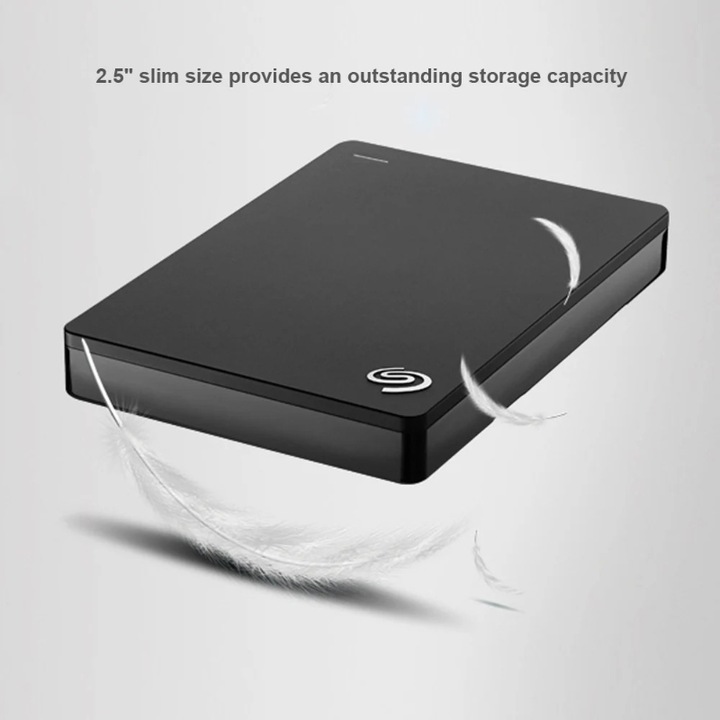 Disc extern Seagate Backup Plus Slim 1TB, USB 3.0, 2.5", 5400rpm, 8MB Cache