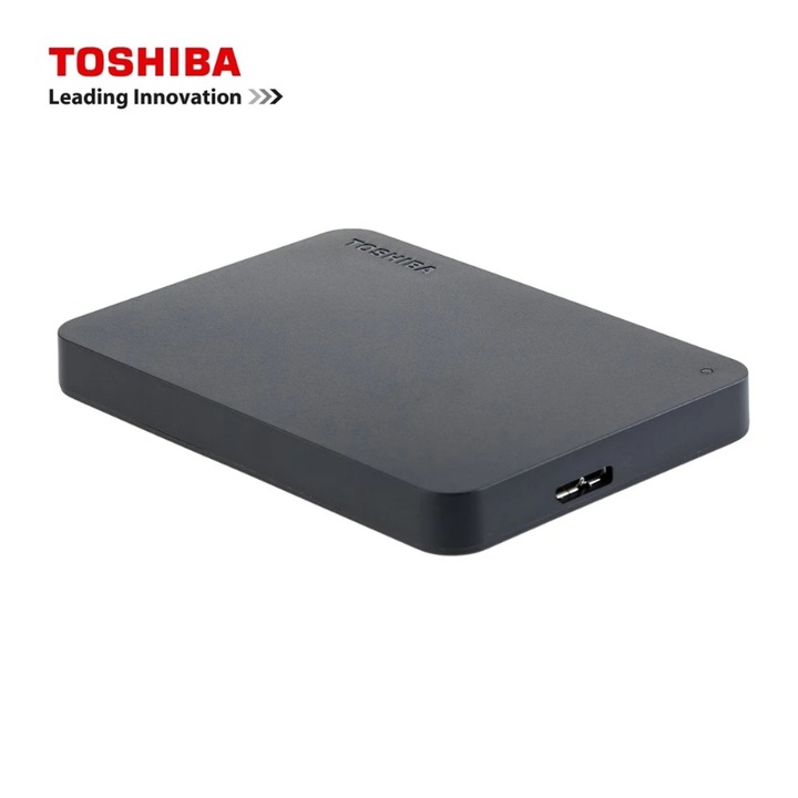 Hard Disk extern Toshiba 2,5" A3 USB 3.0 1TB, 5400rpm, ABS