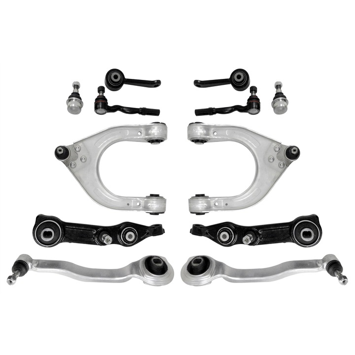 Set brate suspensie, Master-Sport, pentru Mercedes-Benz CLS (C219), E (W211), 10 piese, fata