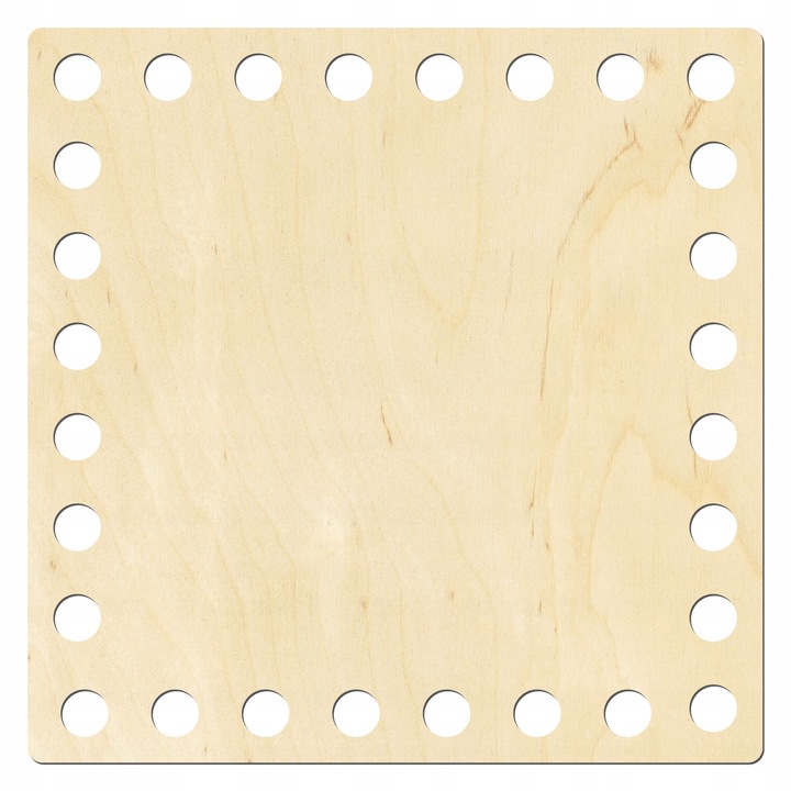 Baza din lemn pentru cos patrat SMX Design, 15 cm