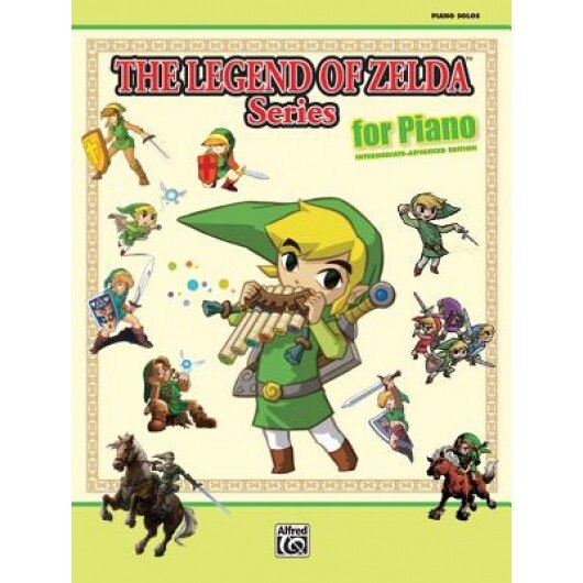 The Legend of Zelda Series for Piano: Intermediate-Advanced Edition, Alfred Publishing (Manufactured by)