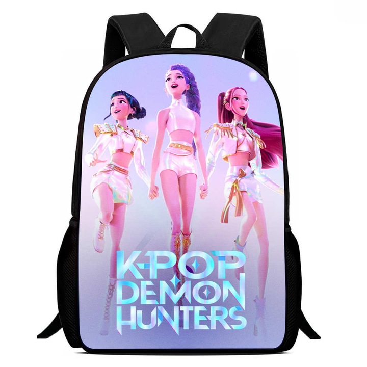 HERUSI K-Pop Witch Hunters hátizsák, könnyű, 39x29x12.5cm, többszínű