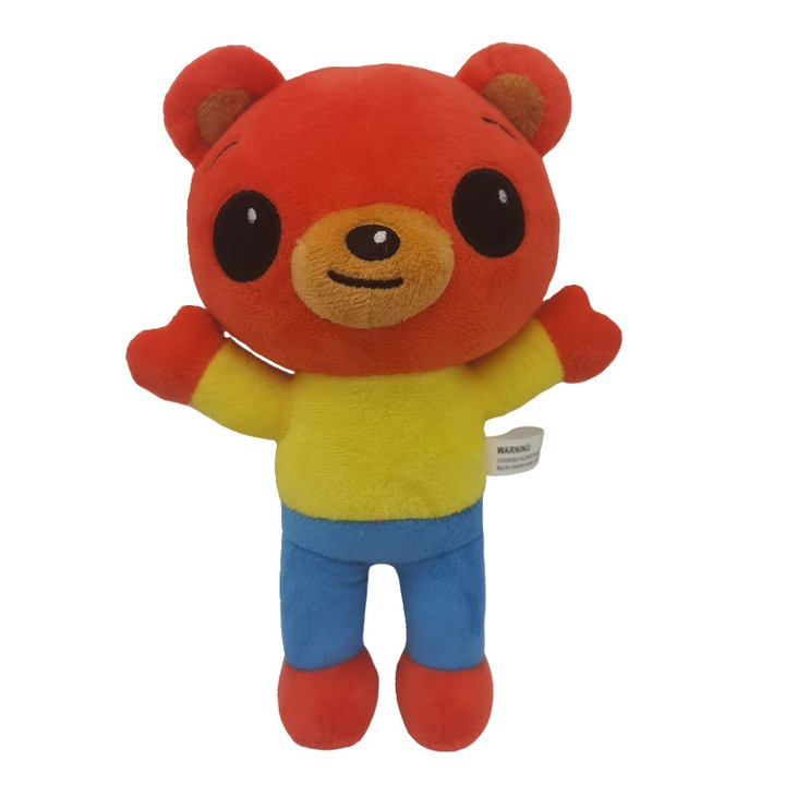 Плюшена играчка HERUSI образователно мече 25см