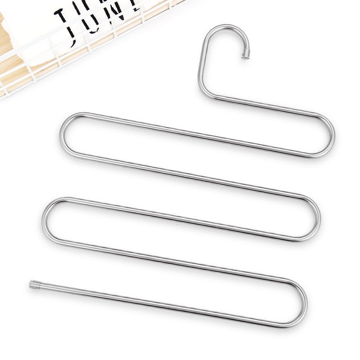 HERUSI nadrágtartó 5 rétegű rozsdamentes acél, 2 db-os szett
