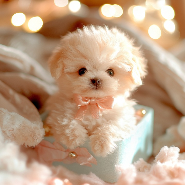 Интерактивно куче робот, плюшена играчка, движи се и лае, кафяв цвят, B17