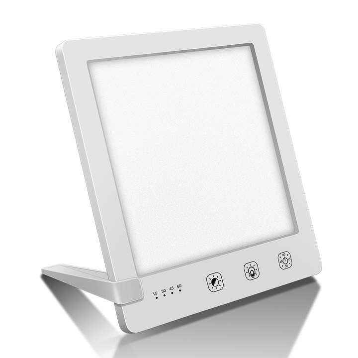 Lampa terapie lumina SAD HERUSI bionic LED tip-C alb