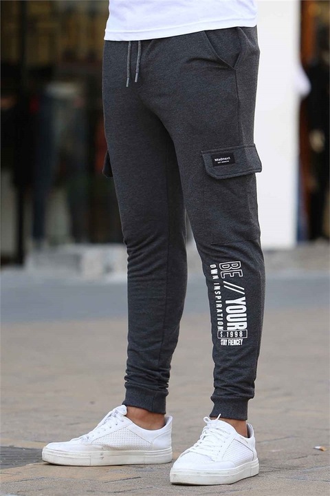 Férfi nadrág, Madmext, 286375, Antracit, S