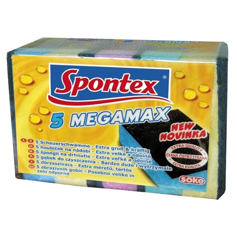 Set bureti Spontex, 5 bucati, 11x7x3 cm