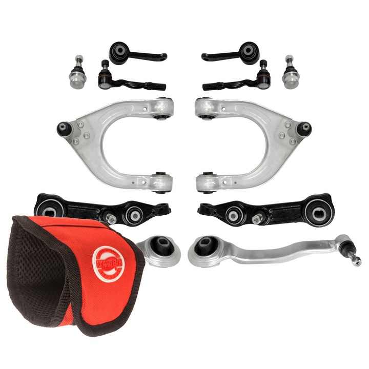 Master Sport Germany felfüggesztés készlet, 10 részes, Mercedes-Benz CLS-hez, első rész, 16.60 kg