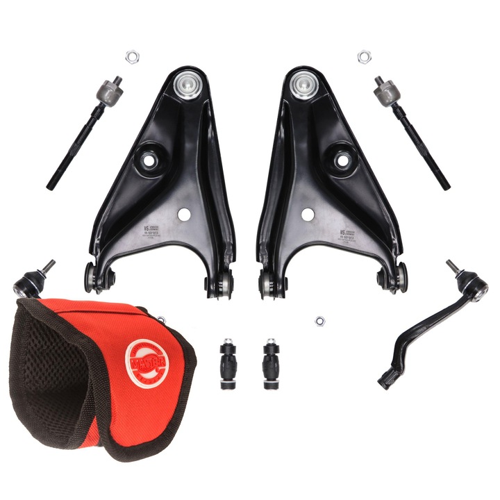 Felfüggesztés készlet Master Sport Germany, 6 darabos, Dacia Logan/Sandero, első