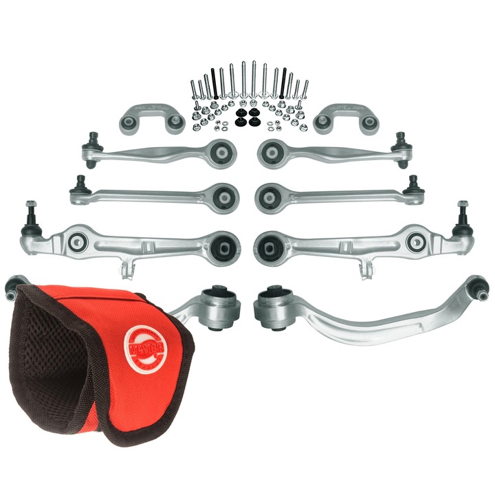 Teljes első felfüggesztés készlet, Master Sport Germany, 10.56 kg, Audi A4 B6/B7-hez