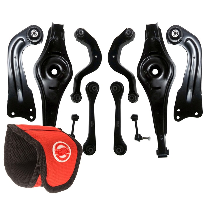 Master-Sport hátsó felfüggesztés készlet, 8 alkatrész, megnövelt ellenállás, 14,91 kg