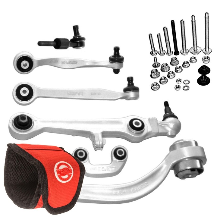 Felfüggesztés készlet Master Sport Germany, Audi A4 B6-hoz, első, 5,79 kg
