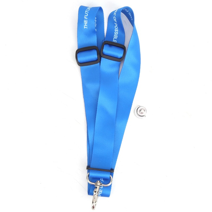 Curea de gat pentru camera HERUSI, reglabila, negru, 60cm
