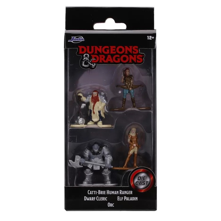 Dungeons & Dragons készlet 4 nanofigura 4cm