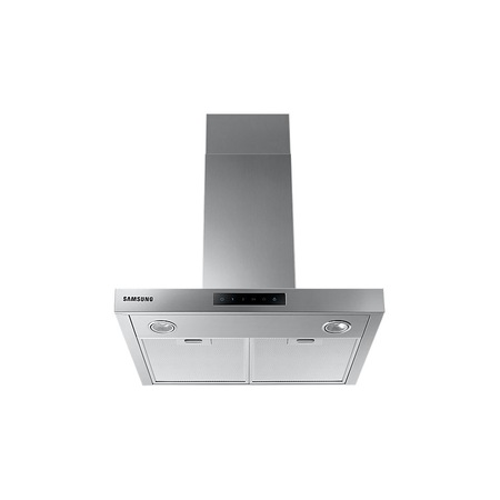 Hota incorporabila decorativa Samsung NK24M5060SS/UR, Putere de absorbtie 531 m3/h, 1 motor, 60 cm, Control tactil, Booster, Indicator saturare filtru, LED, Inox