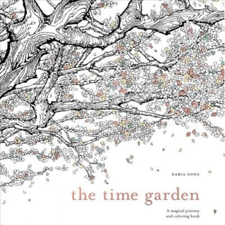 The Time Garden: A Magical Journey and Coloring Book, Daria Song (Author)