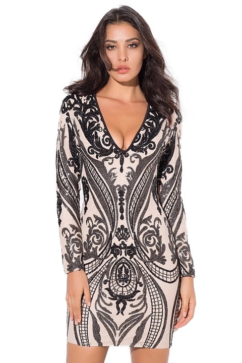 Regina's Desire - Jenny Flitteres Ruha - Fekete - M