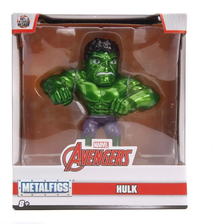 Marvel метална фигурка Хълк 10см