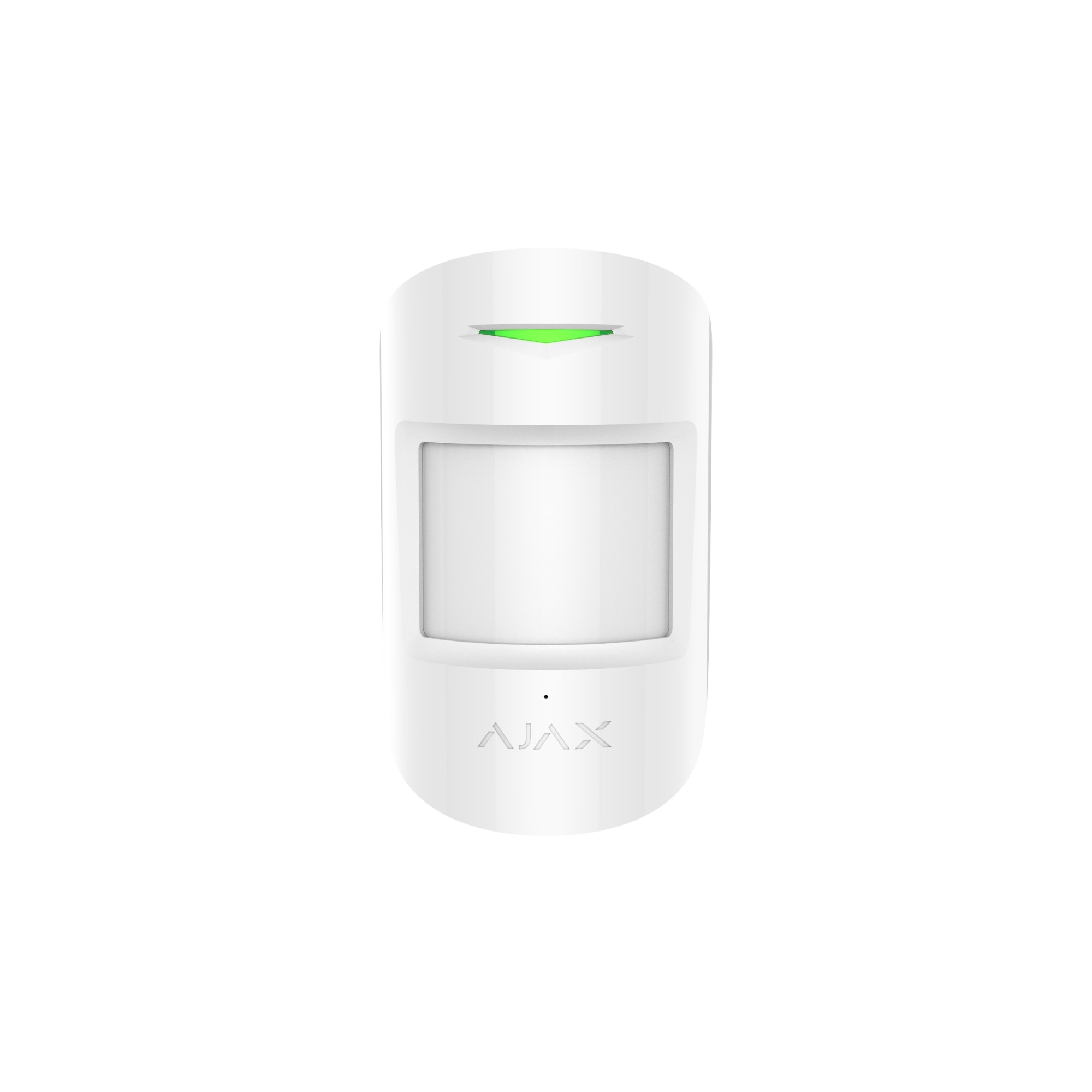 Detector de miscare si geam spart wireless Ajax CombiProtect, alb