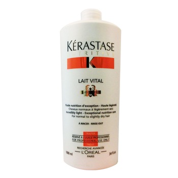 Balsam profesional Kerastase Nutritive Lait Vital pentru par normal/usor uscat, 1000 ml Balsam profesional Kerastase Nutritive Lait Vital pentru par normal/usor uscat, 1000 ml