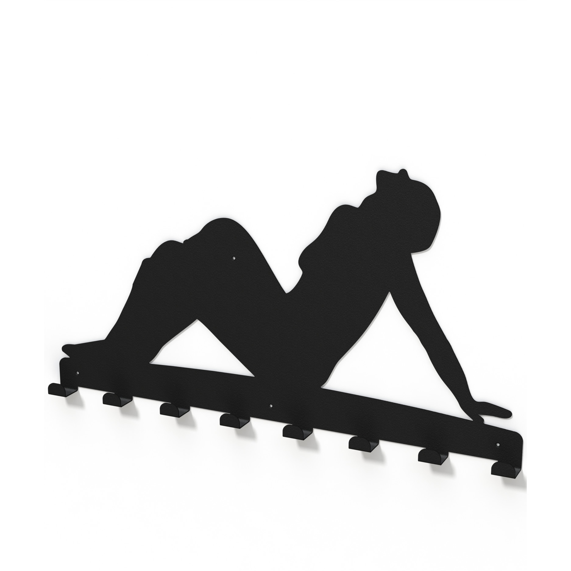 Cuier metalic La PLAJA -model 4081 Negru