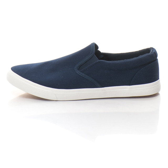 Tenisi slip-on comozi, Kondition, Material textil,, Albastru