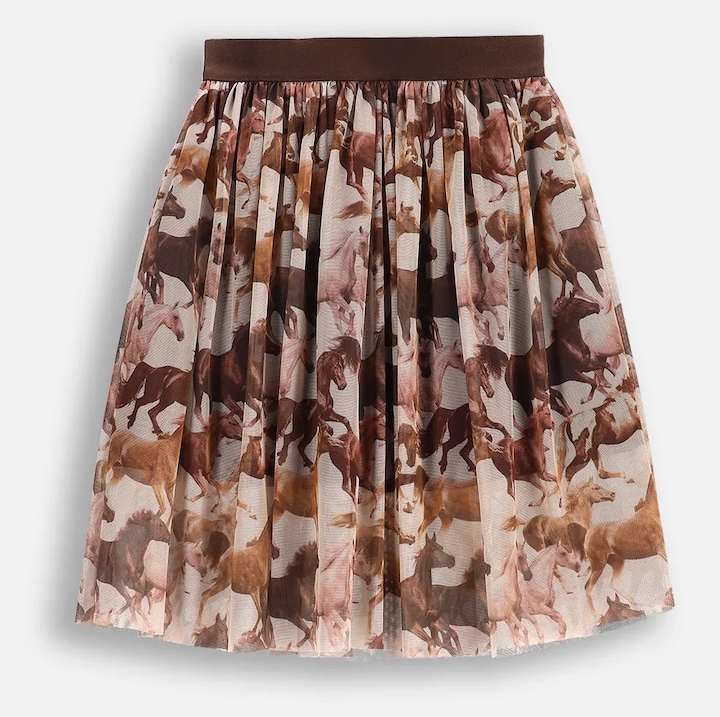 Пола Coccodrillo, бежов животински мотив, от текстил, Бежов