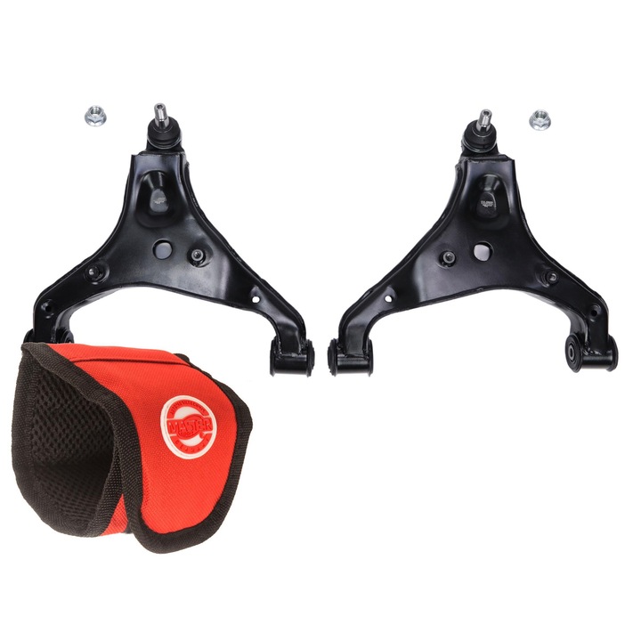 Master-Sport első felfüggesztés készlet, lengőkar, gumi ütközővel, 16,26 kg