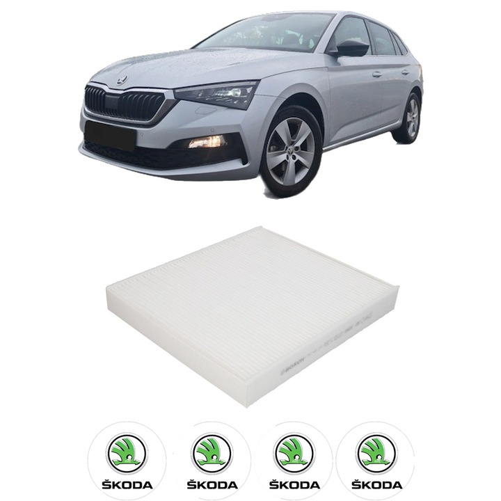 Utastér pollenszűrő SKODA SCALA (NW1) 1.5 TSI 2019-től KW 110 LE 150 CMC 1498, Autó, Bosch, 4x Autómatrica SKODA
