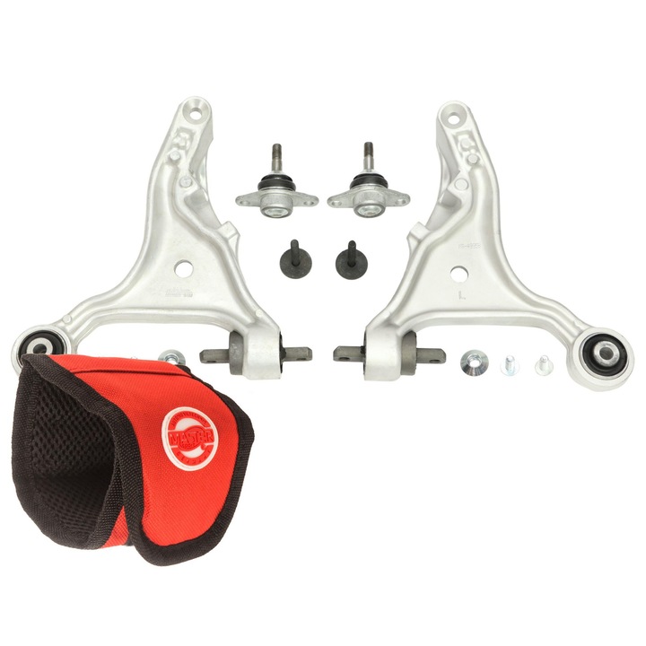 Master-Sport felfüggesztés készlet, lengéscsillapító, 2x lengéscsillapító, 1x rögzítés, többszínű, Volvo S80 I-hez