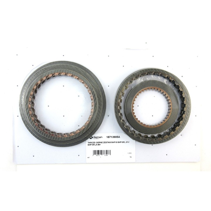 Set discuri ambreiaj RemanGlobal, pentru Audi/BMW/Ford/Jaguar/Porsche/Skoda/Volkswagen