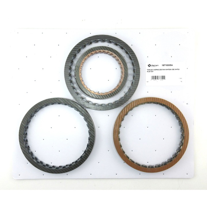 Комплект дискове на съединителя RemanGlobal, 6HP26A 09E 6HP28, за Audi 2002+