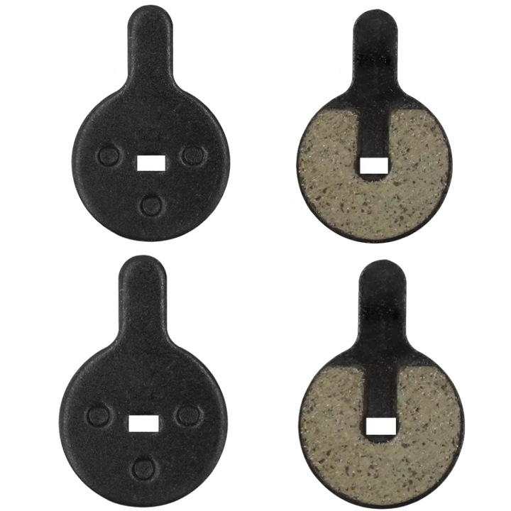 Комплект полуметални спирачни накладки 2 комплекта (4 броя) за електрически скутер KuKirin G2 Pro / G2 Max / Kugoo G2 Pro, черен