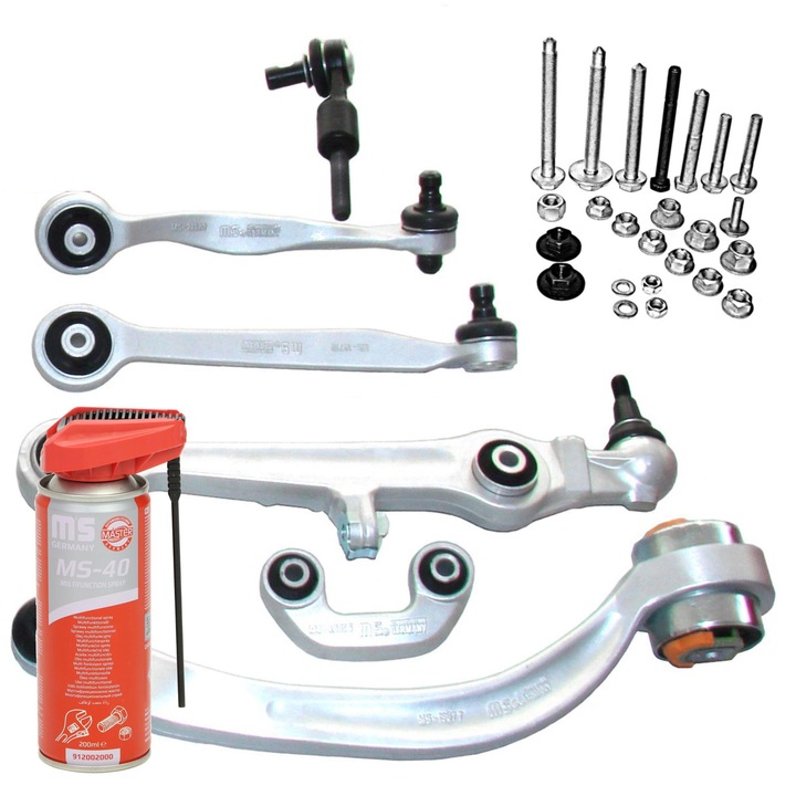 Lengőkar készlet, első, Master Sport Germany, Audi A4 B5, 36790R-SET-MS