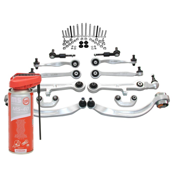 Lengőkar készlet, első futómű, Master Sport Germany, Audi A4 B6, 36791-SET-MS