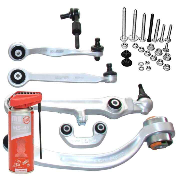 Master Sport Germany felfüggesztés lengőkar szett, Audi A4 B5/A6 C5/Skoda Superb I/VW Passat B5/B5.5, 36792R-SET-MS