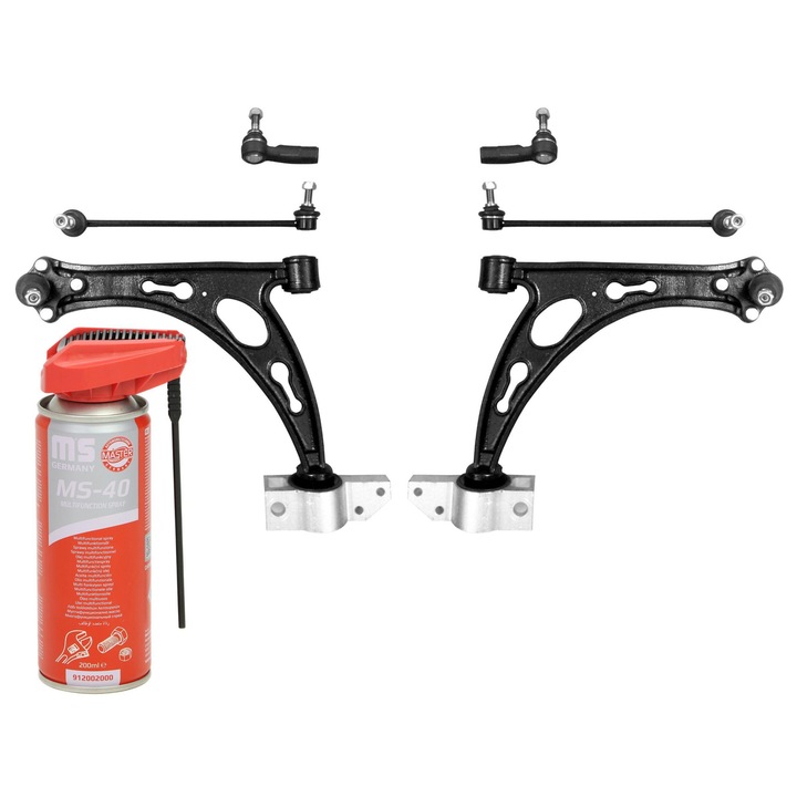 Függesztőkar készlet első, Master Sport Germany, Skoda Octavia II 1.4-2.0, 36834-SET-MS