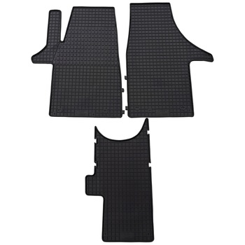 Set 2 Covorase cauciuc Petex, pentru VW T5 2003-2015, pentru fata Set 2 Covorase cauciuc Petex, pentru VW T5 2003-2015, pentru fata