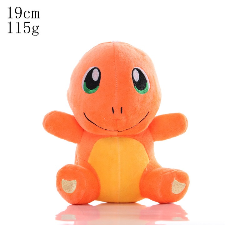 Jucarie de plus, Charmander, 20cm, moale, versiune Q