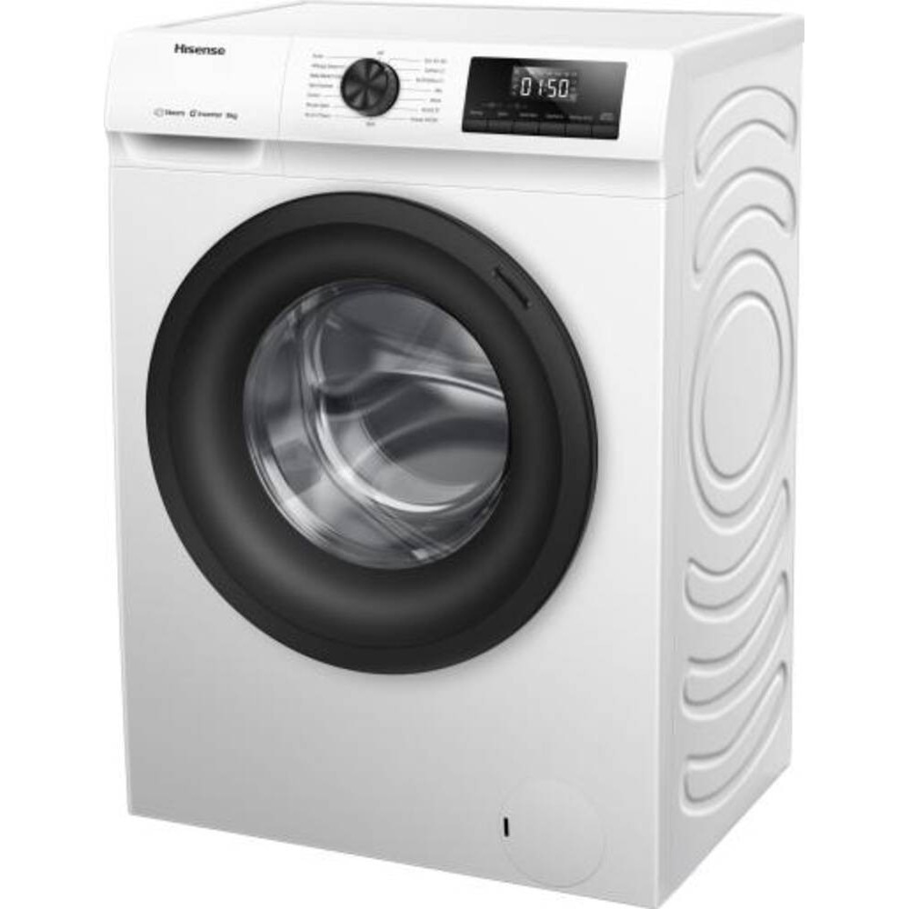 Masina de spalat rufe Hisense WF1Q8041BW, 8 kg, 1400 rpm, alb, 595x845x510 mm